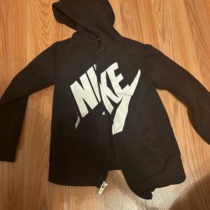 Nike little boys zip hoodie size 4/XS
